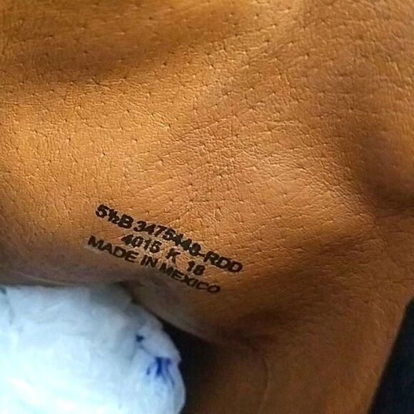 Frye Melissa Button 2 Tall Cognac brown Leather riding boots - women's 5.5B - Picture 10 of 12